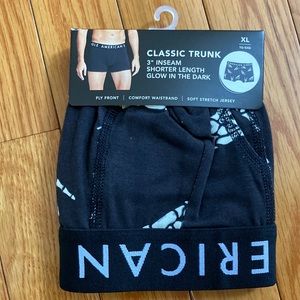 American eagle classic trunk 3 inch inseam glow in the dark